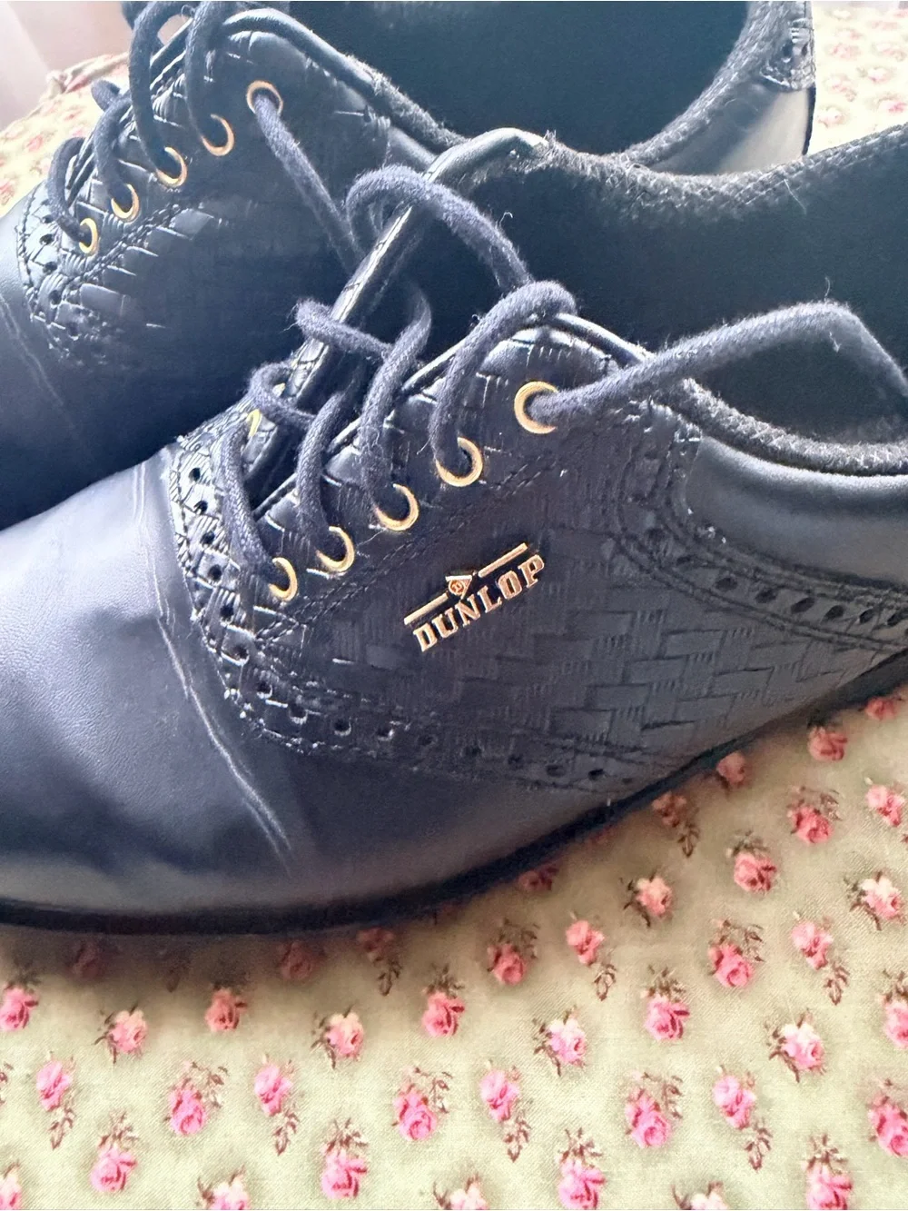 Dunlop Women's Black Lace-Up Golf shoes